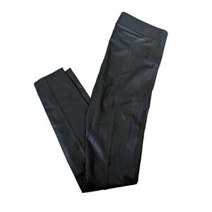 David Lerner New York Vegan Faux Leather Pull On Leggings Pants